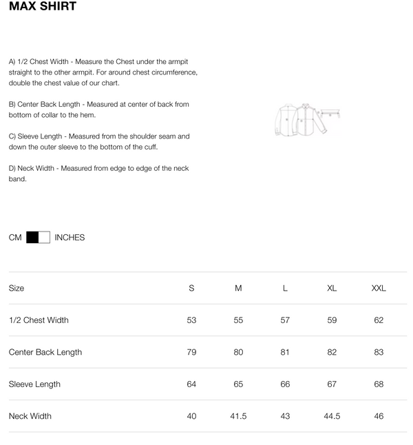 NN07 Size Guide