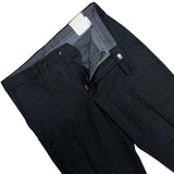 Black Heather Check Dress Pant - Soho Fit | Ballin