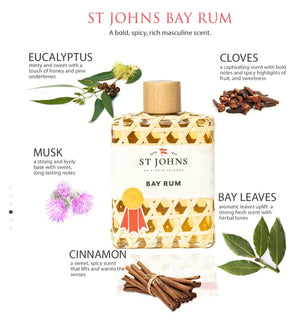 St Johns bay rum cologne