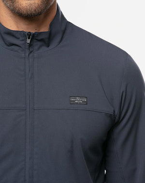 crystal cove full zip front close up of chest